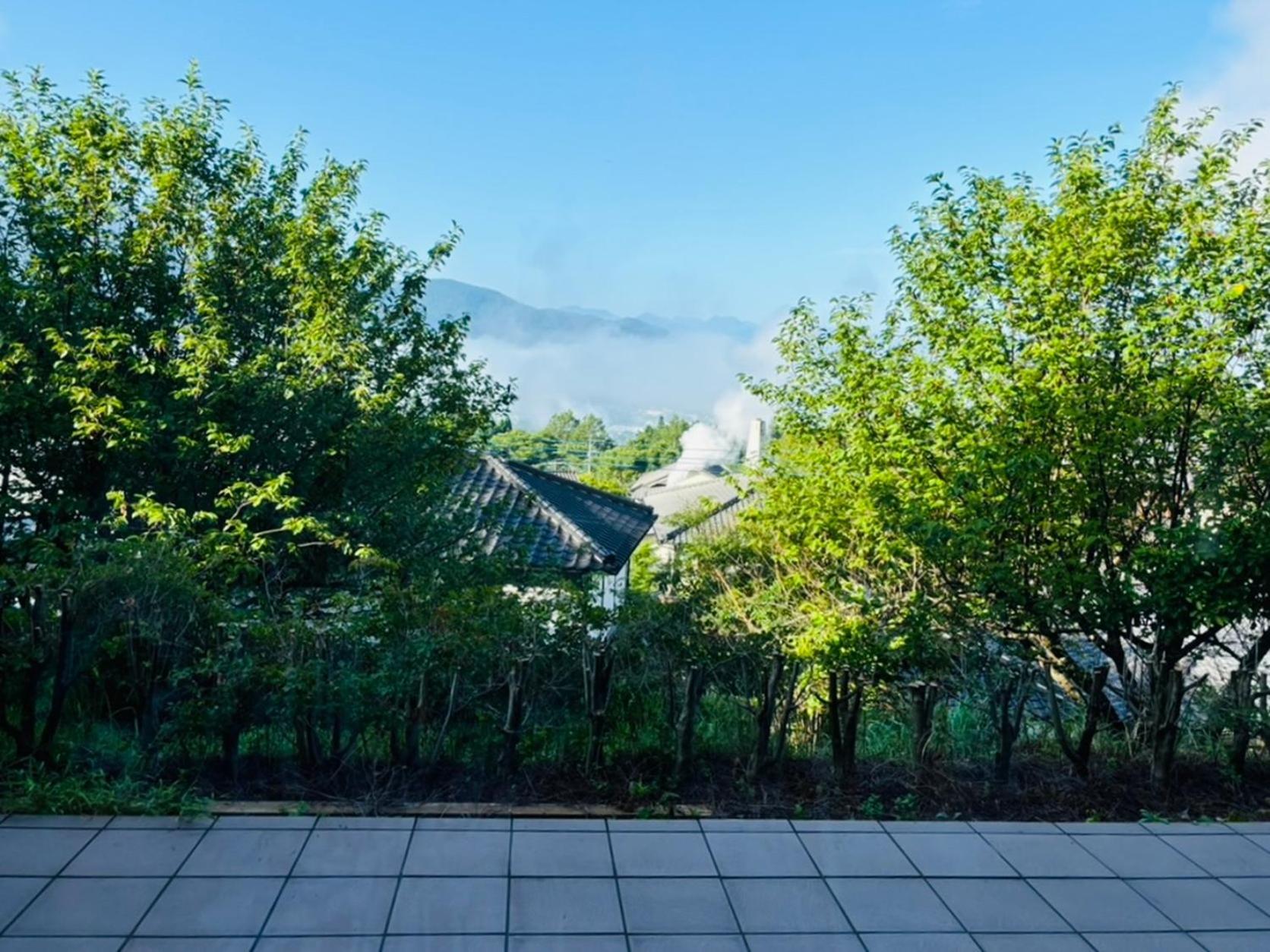 ゆけむり山荘 Hotel Yufu Exterior foto